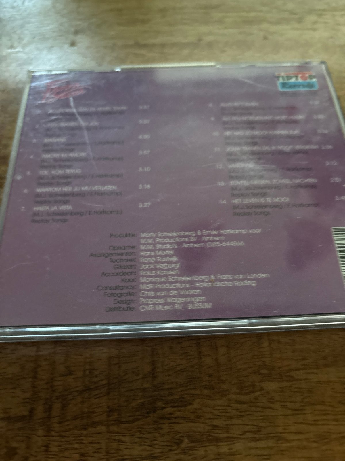 Frans Bauer CD - Tiptop Records, Gebruikt, Verzenden, Levenslied of Smartlap, Inclusief doosje