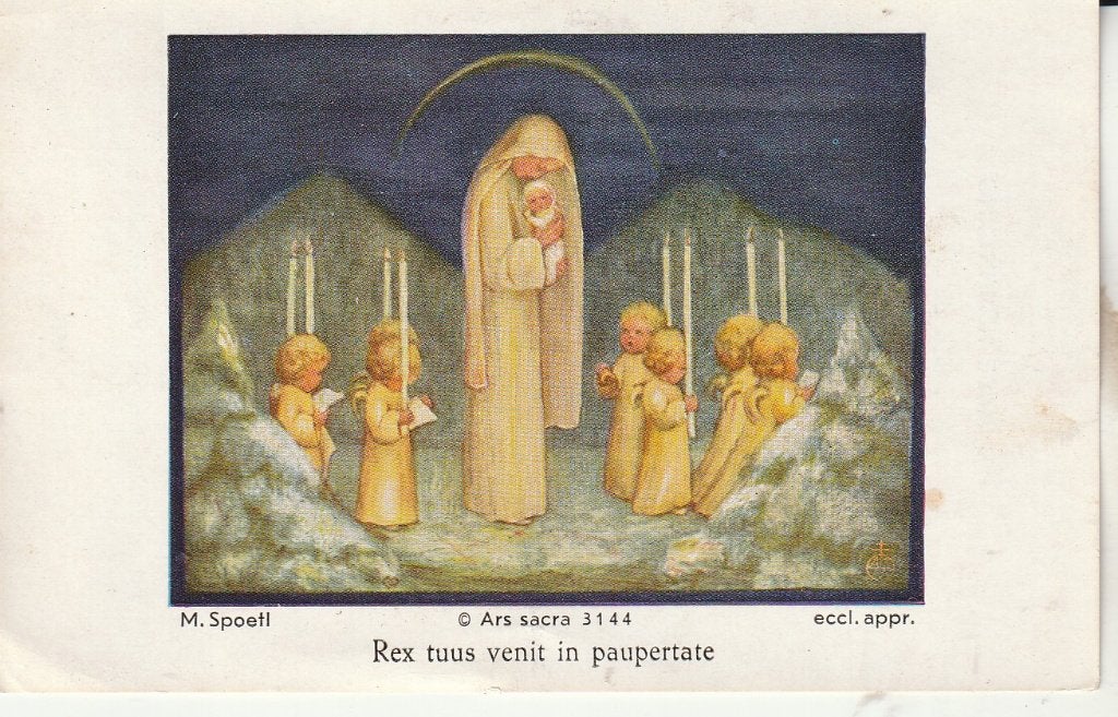 Communiekaart Annie Kluytmans 1960 - Religieus, Ophalen of Verzenden, Gebruikt, Kaart of Prent, Christendom | Katholiek