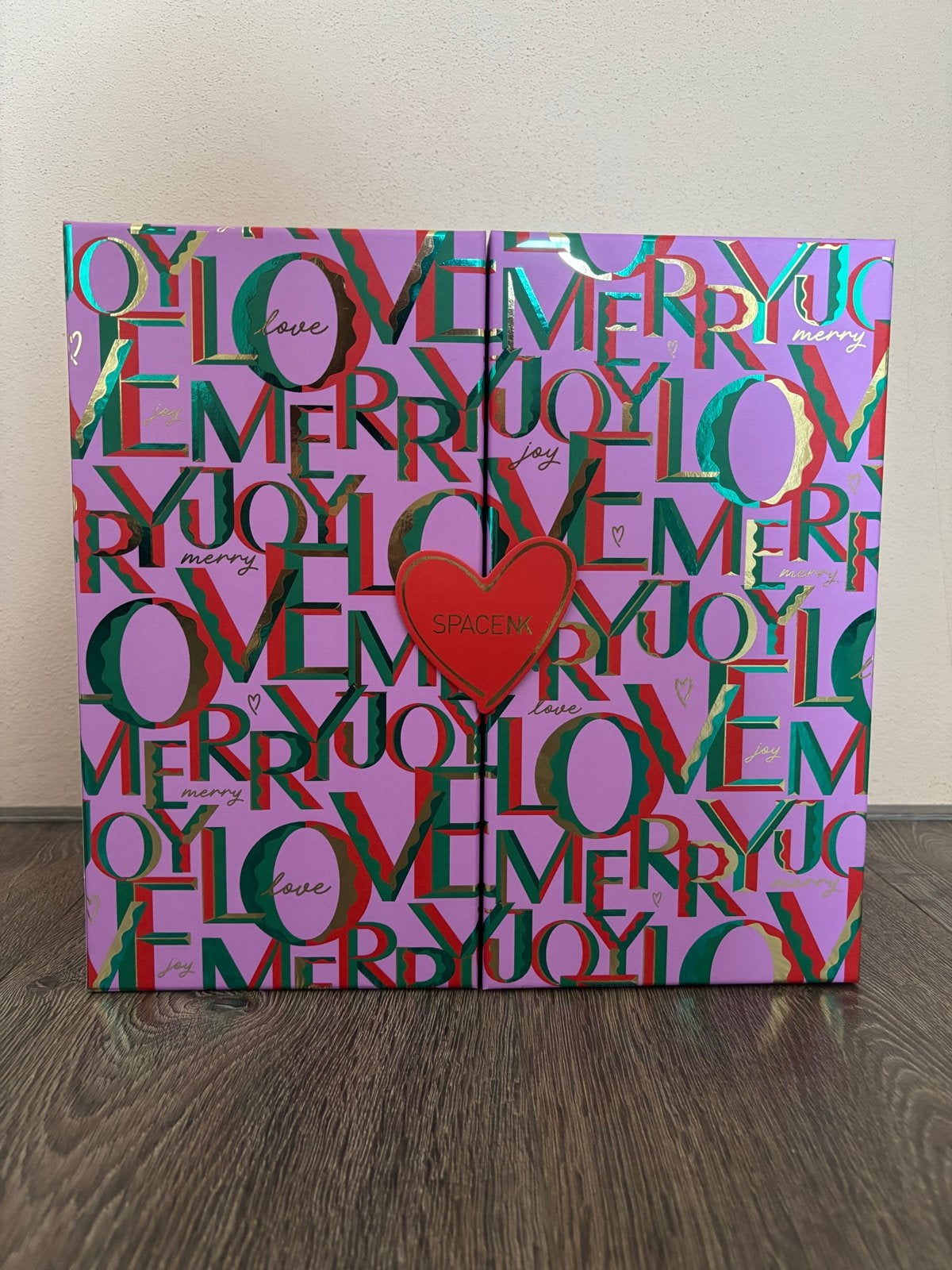 SpaceNK Adventskalender LEEG, Ophalen of Verzenden, Zo goed als nieuw, Roze, Make-up