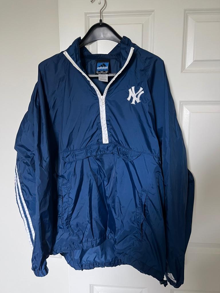 Adidas New York Yankees jas XL windbreaker, Maat 56/58 (XL), Zo goed als nieuw, Adidas, Verzenden