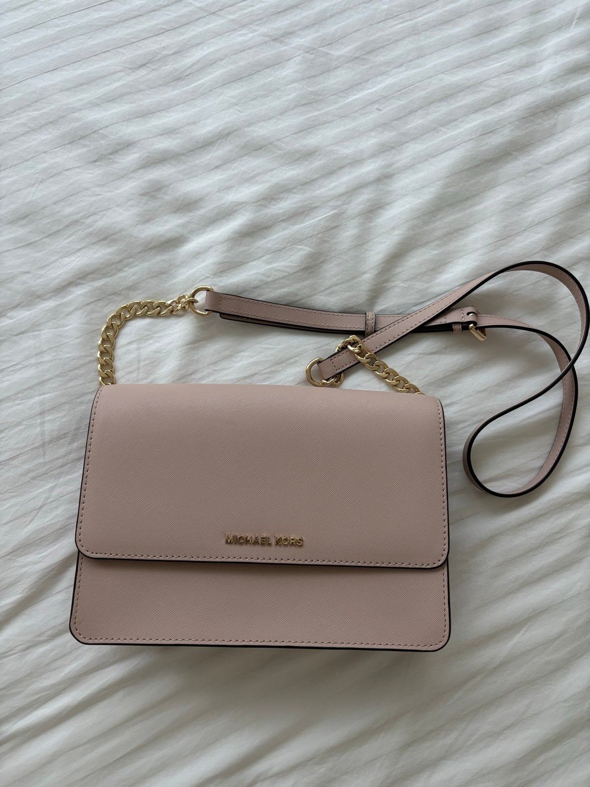 Michael Kors Schoudertas - Zo goed als nieuw, Ophalen, Zo goed als nieuw, Roze, Schoudertasje