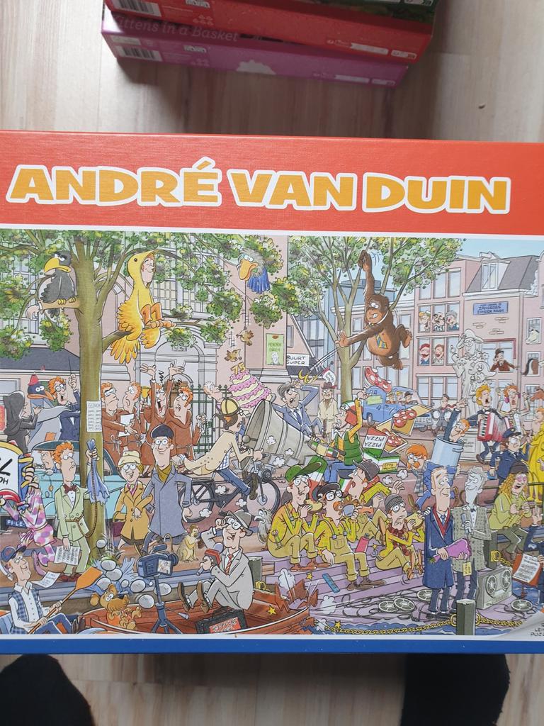 Puzzel van andre van duin, Ophalen of Verzenden, 500 t/m 1500 stukjes, Zo goed als nieuw