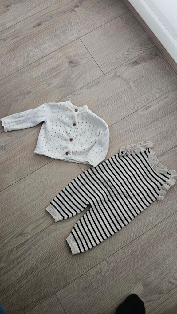 Kledingsetje maat 56, Kinderen en Baby's, Babykleding | Maat 56, Ophalen of Verzenden, Zo goed als nieuw, Meisje, Pakje