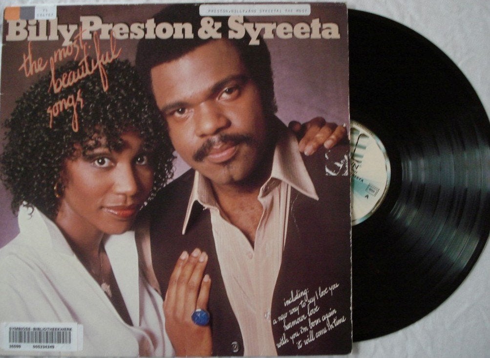 Billy Preston & Syreeta - The most beautiful songs, Ophalen of Verzenden, Gebruikt, 12 inch