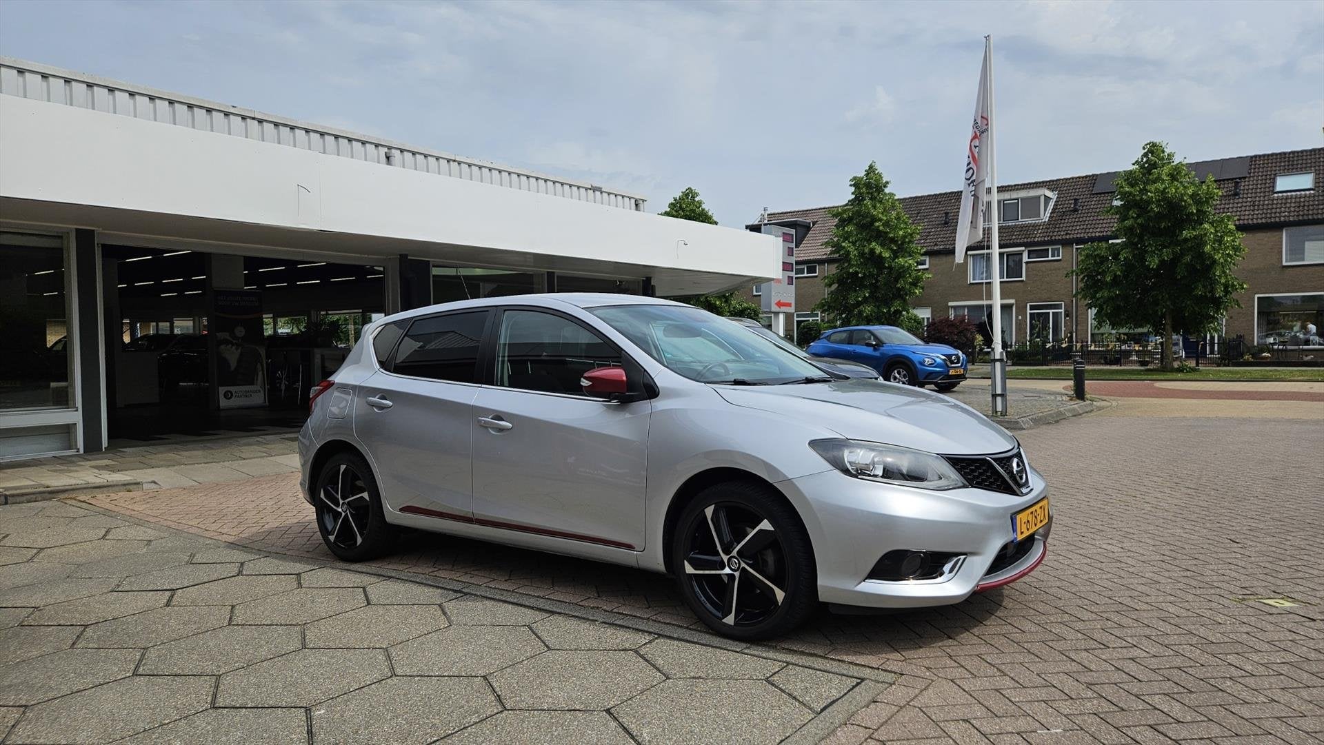 NISSAN Pulsar 1.2 115pk DIG-T N-Connecta N-Line, Auto's, Dealer onderhouden, Stof, Gebruikt, 4 cilinders