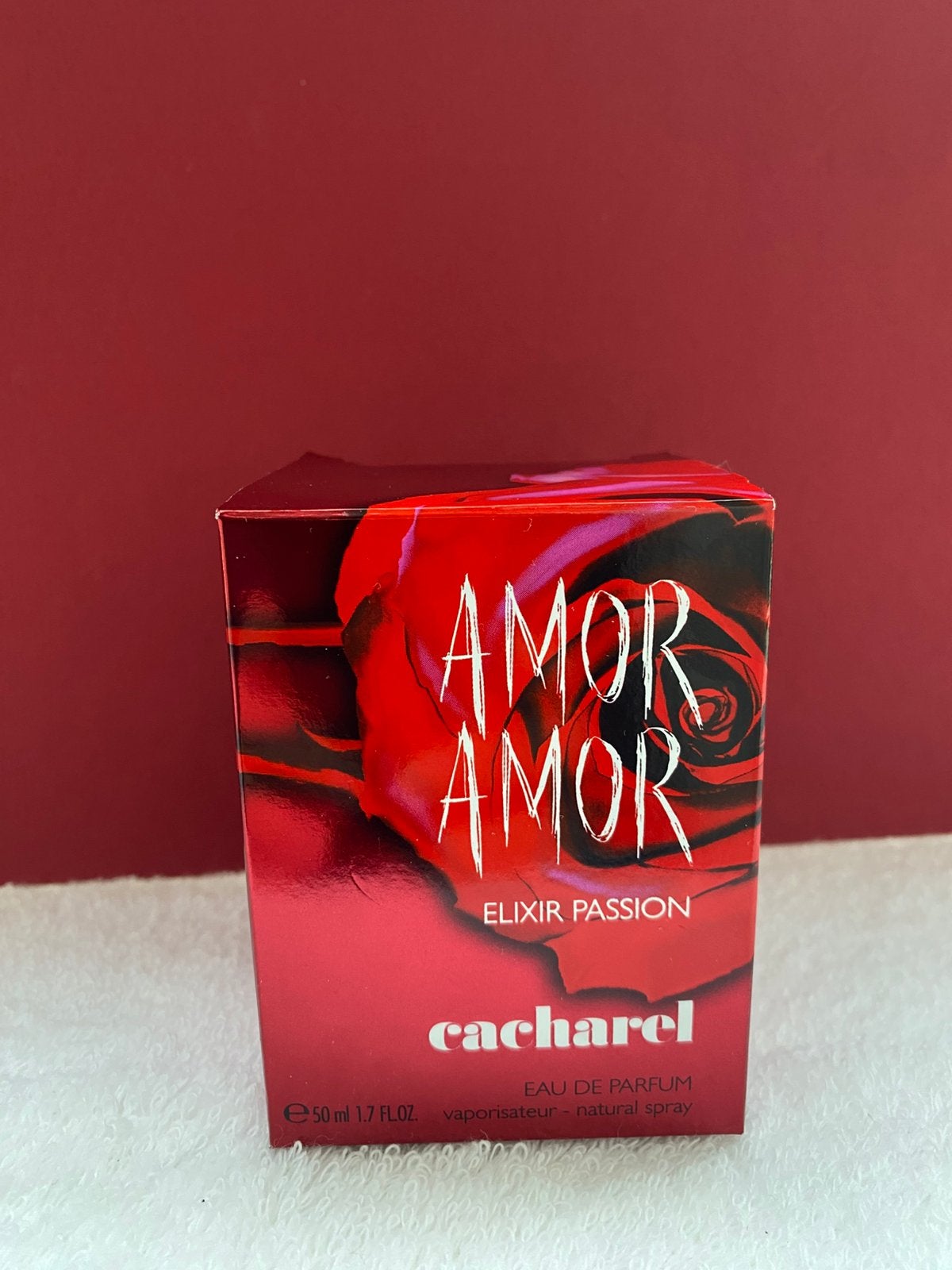 CACHAREL AMOR AMOR ELIXER PASSION EDP. 50 ML DISCONTINUED !, Ophalen of Verzenden, Nieuw