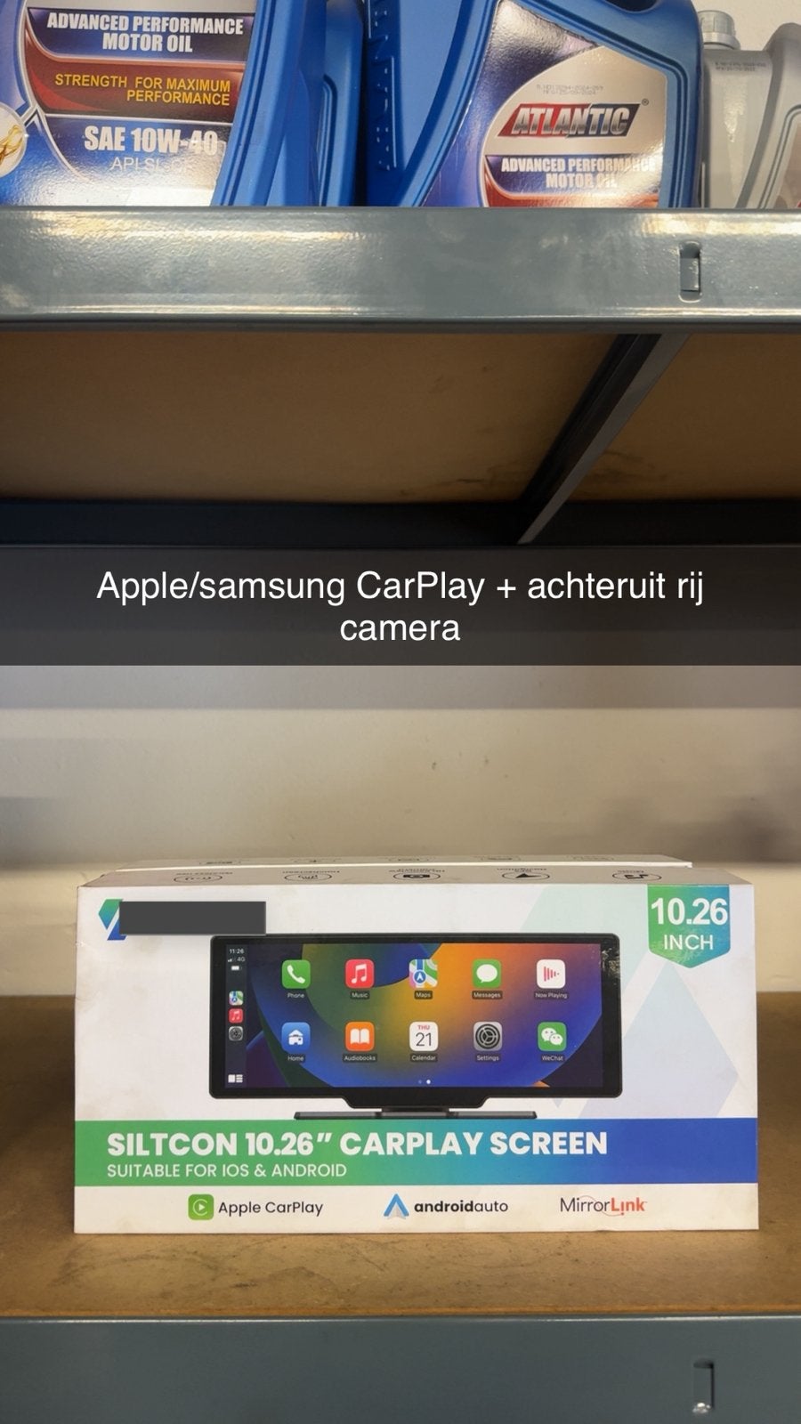 Carplay scherm, Ophalen, Zo goed als nieuw
