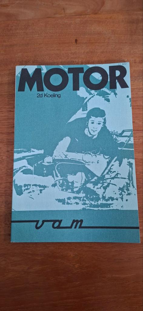 Oud schoolboek: MOTOR - 2d Koeling (VAM), Boeken, Motoren, Gelezen, Algemeen, Ophalen of Verzenden