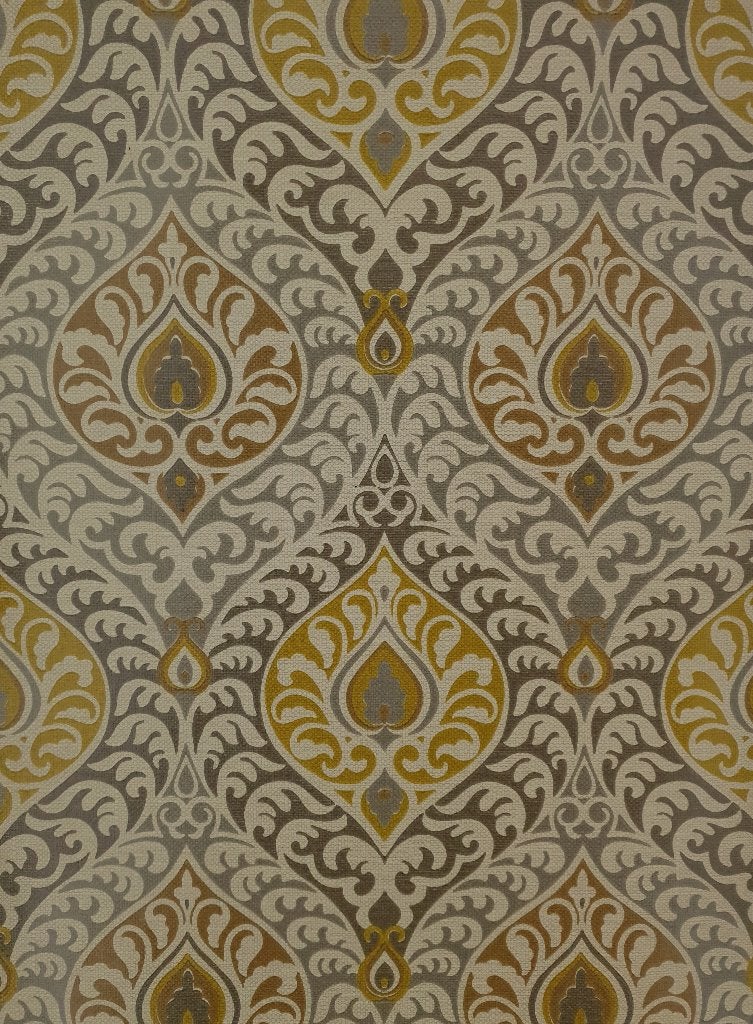 5724 Barok vintage behang bruin beige mokka klassiek swiet, Ophalen of Verzenden, Minder dan 10 m², Bruin
