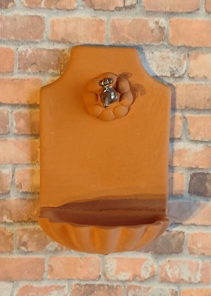 terra cotta muurfontein H 6 en B 3 cm / Fennicole, Ophalen, Nieuw, Sanitair
