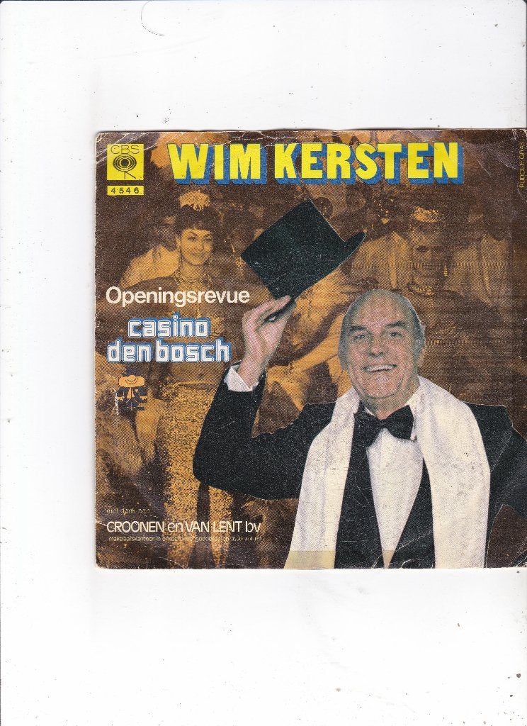 Single Wim Kersten - Ik geef u 'n roos, Ophalen of Verzenden, Gebruikt, 7 inch, Nederlandstalig