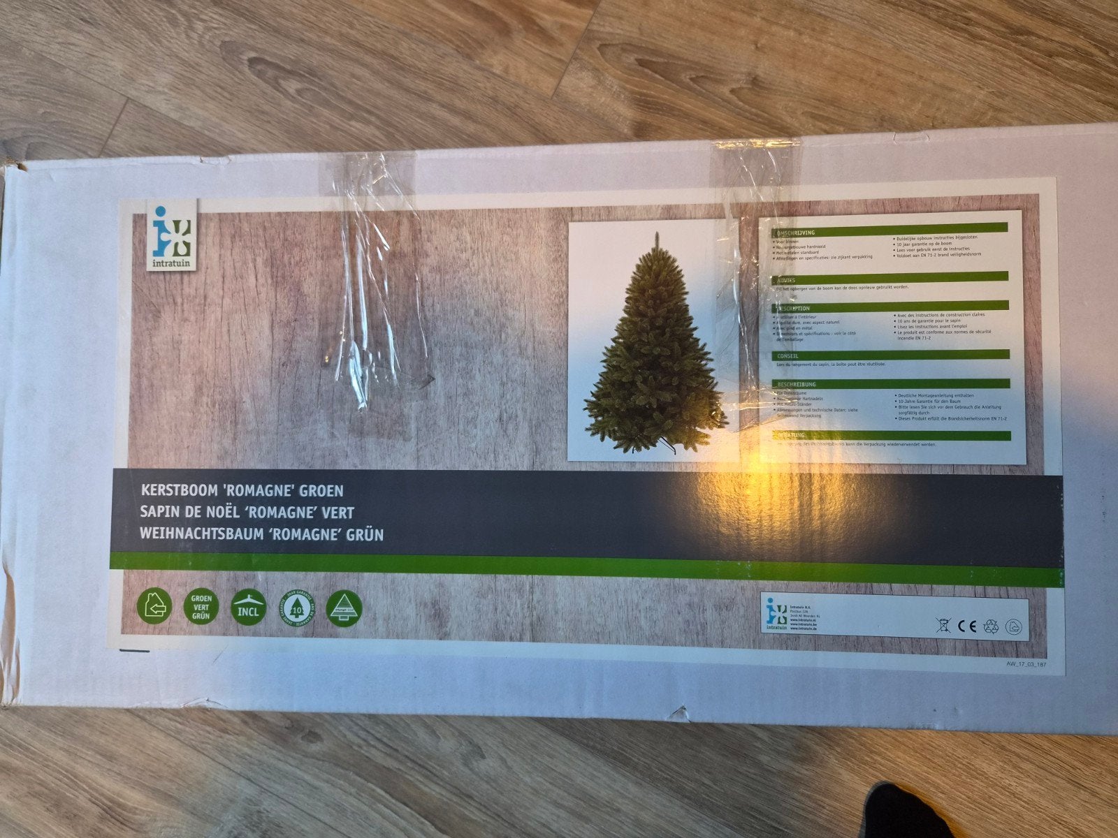 kunst kerstboom 155 cm hoog, Diversen, Ophalen, Gebruikt