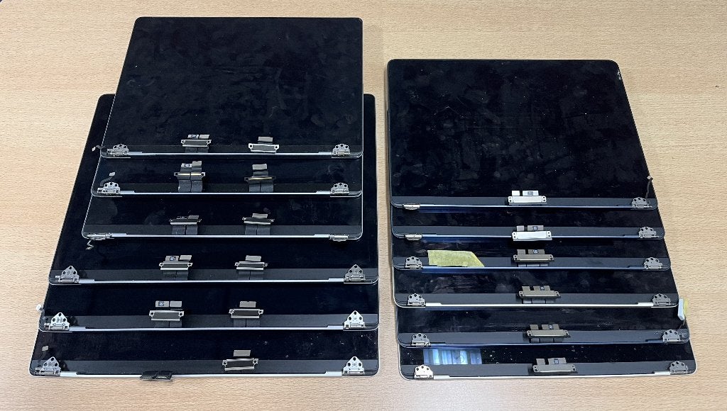 Partij defecte MacBook schermen, Overige modellen, Overige groottes, Ophalen of Verzenden, Nvt