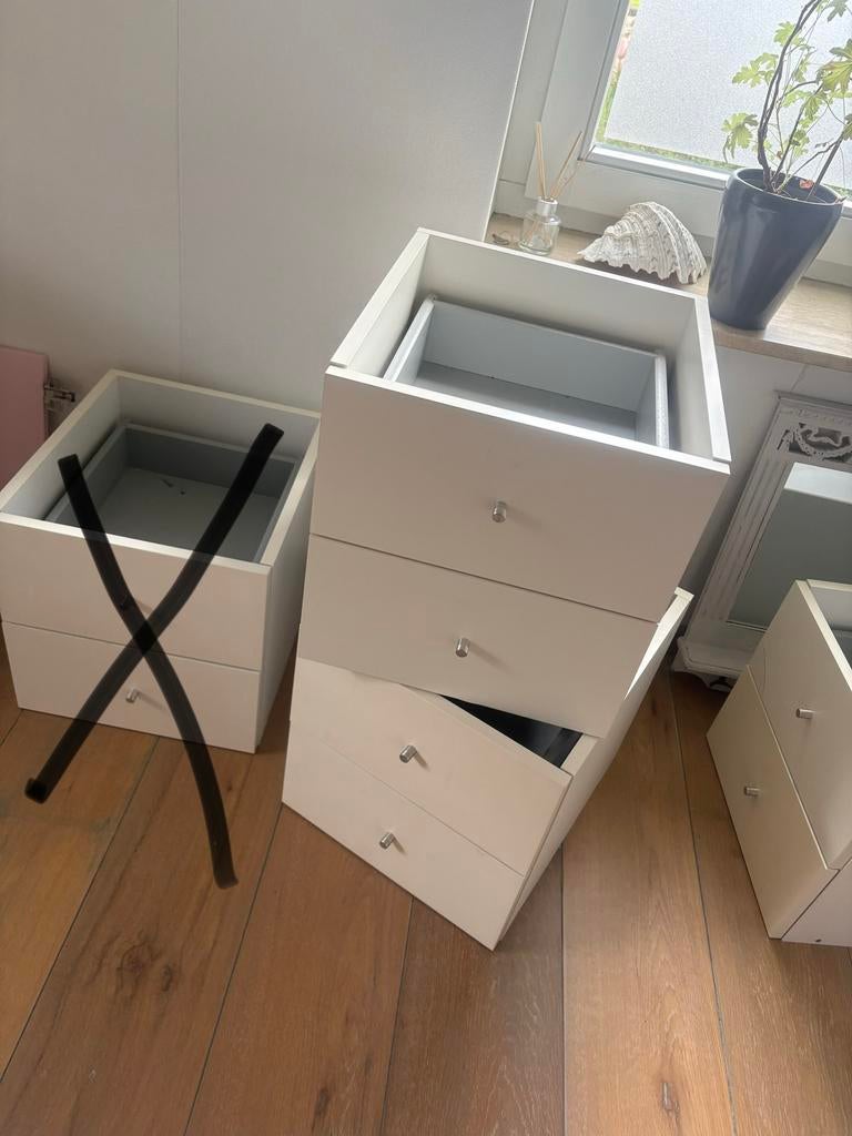 Ikea Kallax inzetstuk met 2 lades, Ophalen, Zo goed als nieuw