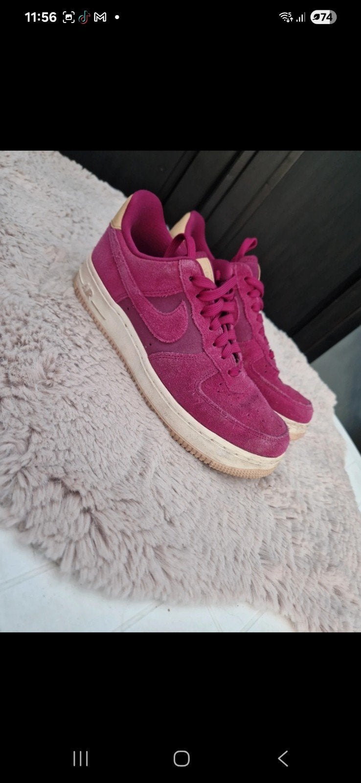Roze Nike air max 1 maat 38, Ophalen of Verzenden, Roze, Nike air max, Sneakers of Gympen