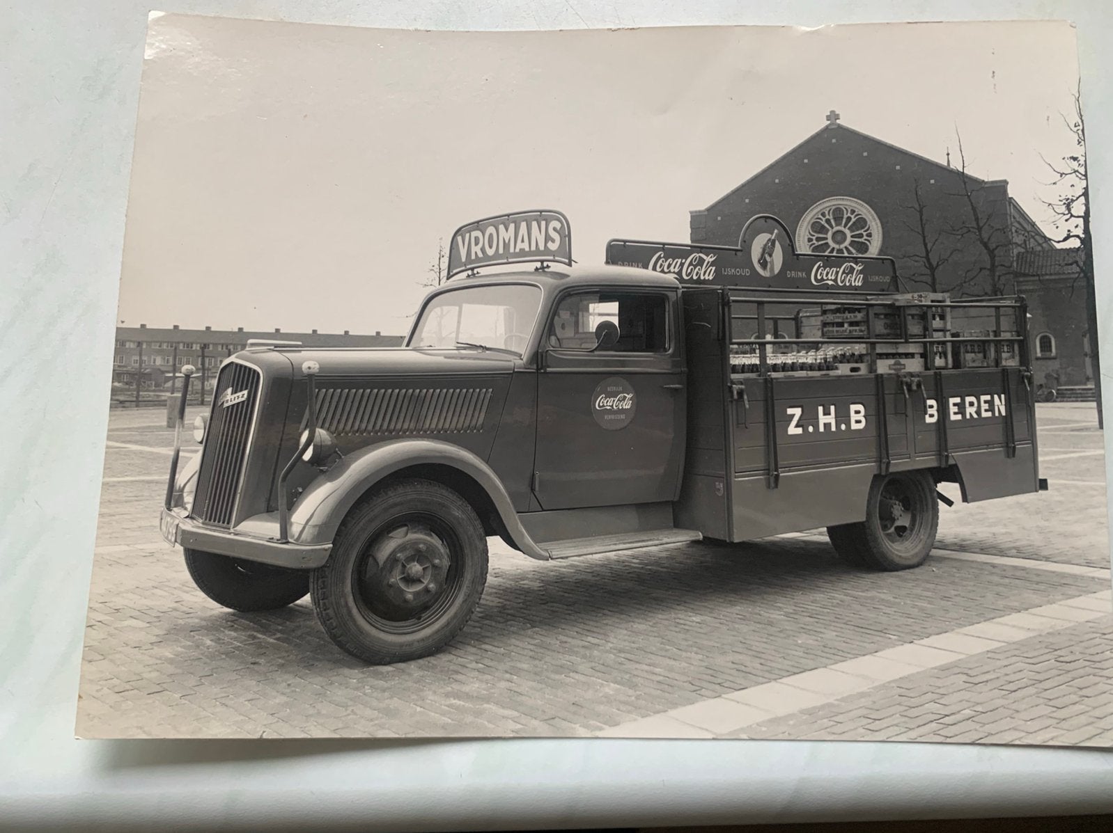 Opel Blits Bierwagen., Overige merken, Groter dan 1:32, Ophalen of Verzenden, Zo goed als nieuw