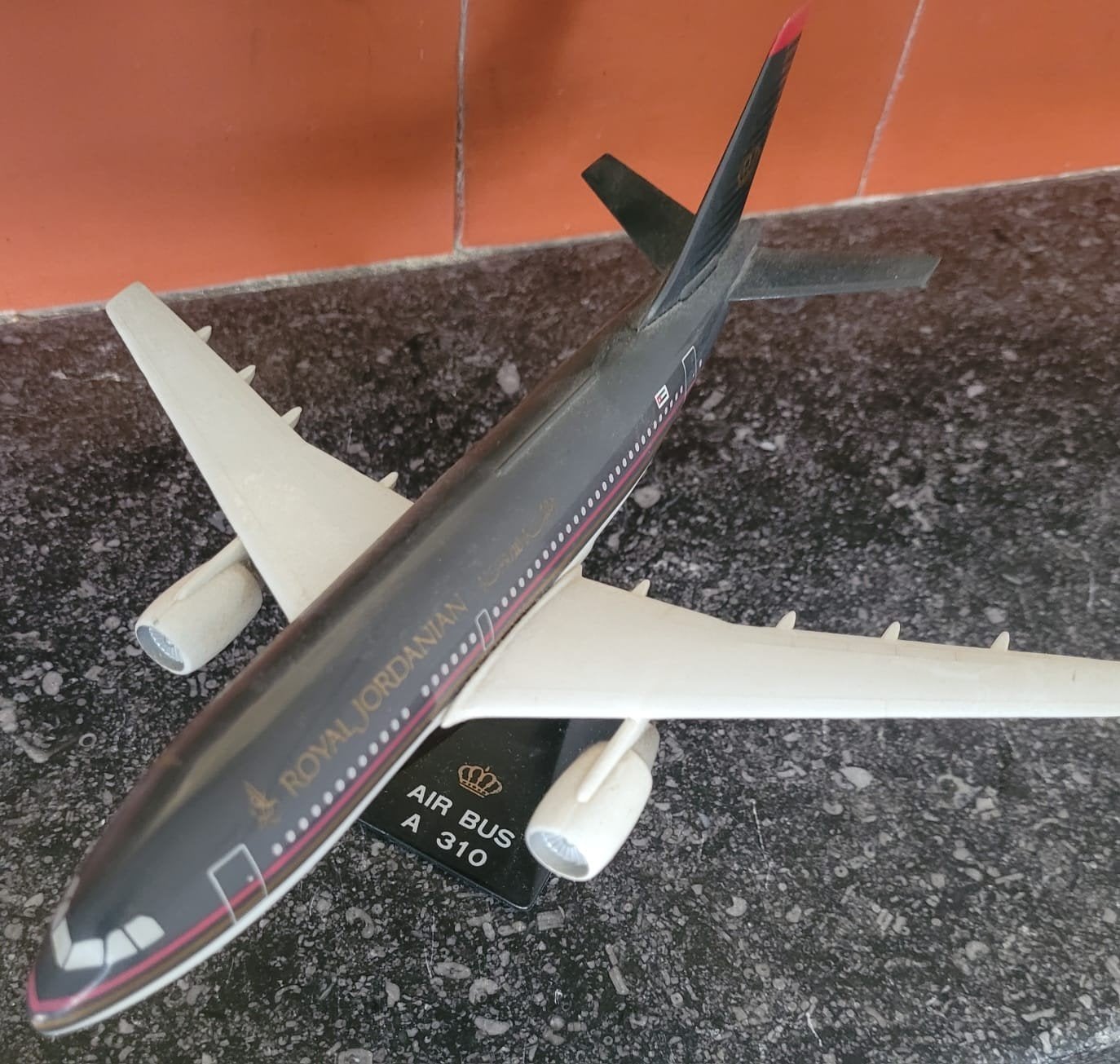 Airbus a310 model vliegtuig royal jordanian jordanië, Ophalen of Verzenden, Schaalmodel