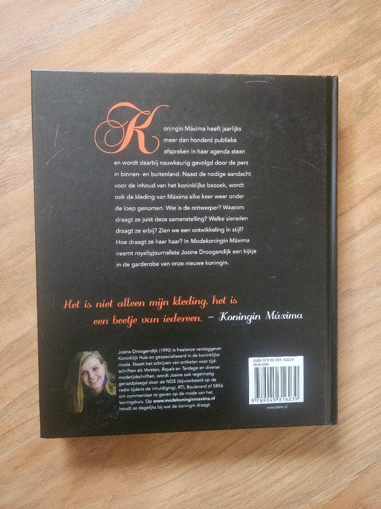Boek Modekoningin Maxima, Ophalen of Verzenden, Nieuw