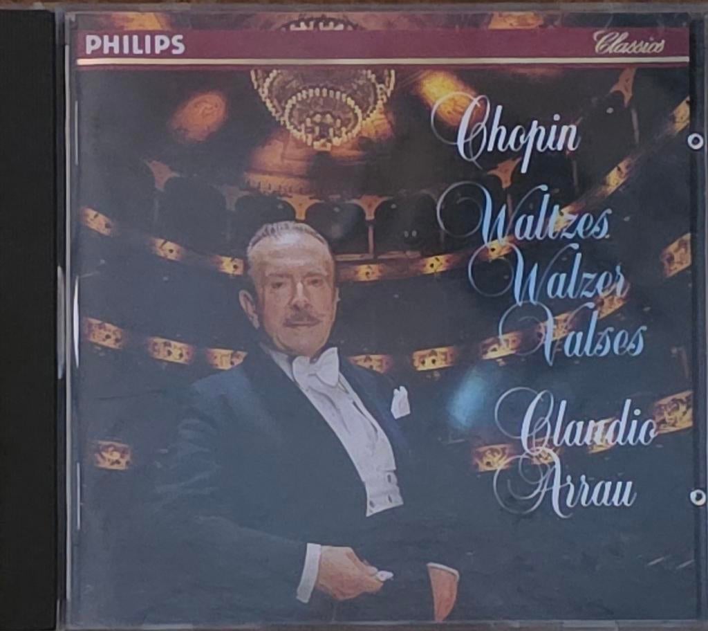 Nieuwstaat! Chopin: Waltzes - Claudio Arrau (Philips), Ophalen of Verzenden, Romantiek, Zo goed als nieuw, Kamermuziek