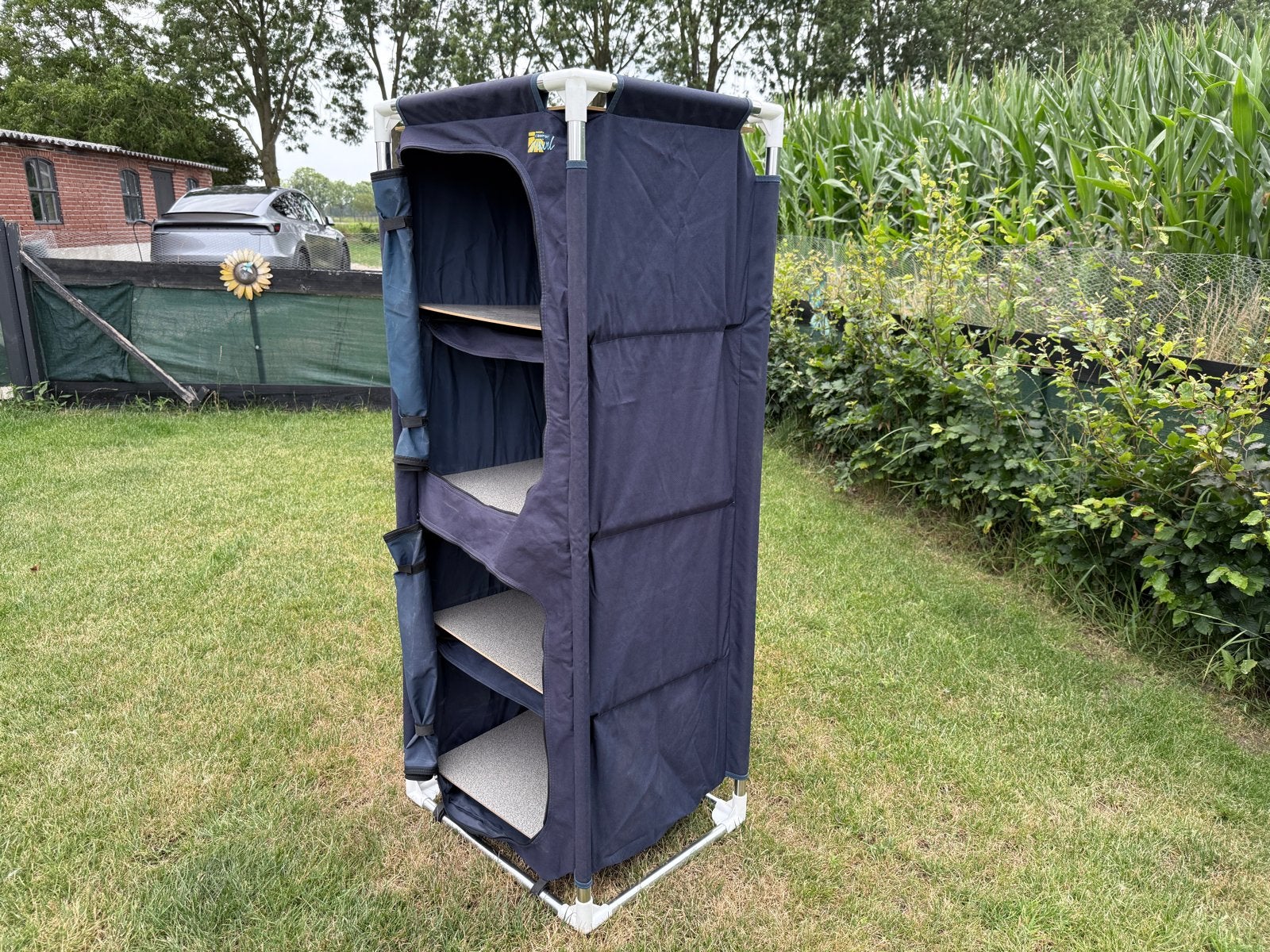 Campart Travel Kast met 4 planken - Ideaal voor camping, Ophalen, Gebruikt