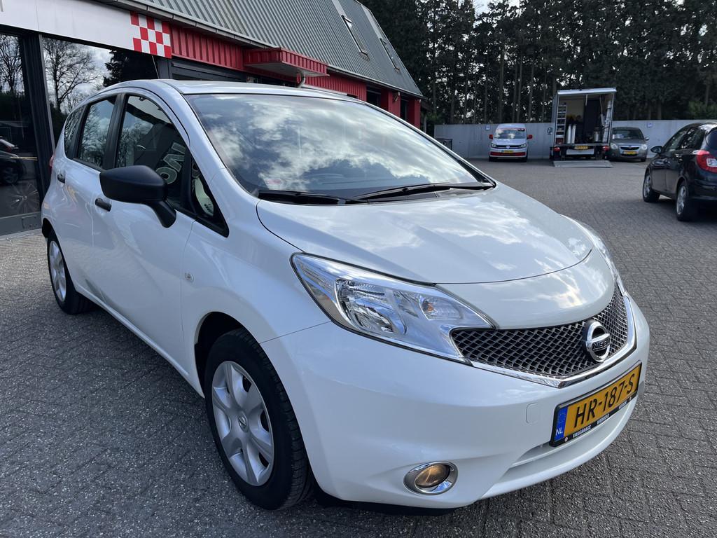 Nissan Note 1.2 Visia 1e Eigenaar Shiro White Metallic, Euro 5, Met garantie (alle), 1198 cc, 430 kg