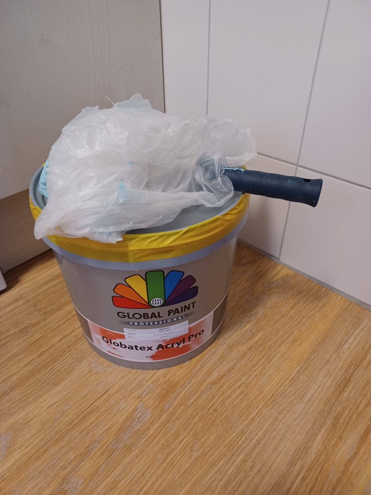Sikkens muurverf (acryl pro), Ophalen, Zo goed als nieuw
