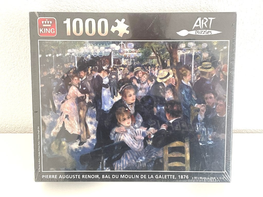 Renoir puzzel Bal du Moulin, 1000 st, King, in cellofaan, Ophalen of Verzenden, 500 t/m 1500 stukjes, Nieuw, Legpuzzel