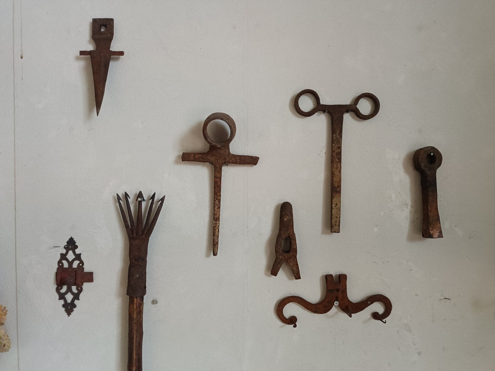 Vintage. Verzameling smeed en gietijzer, Ophalen of Verzenden