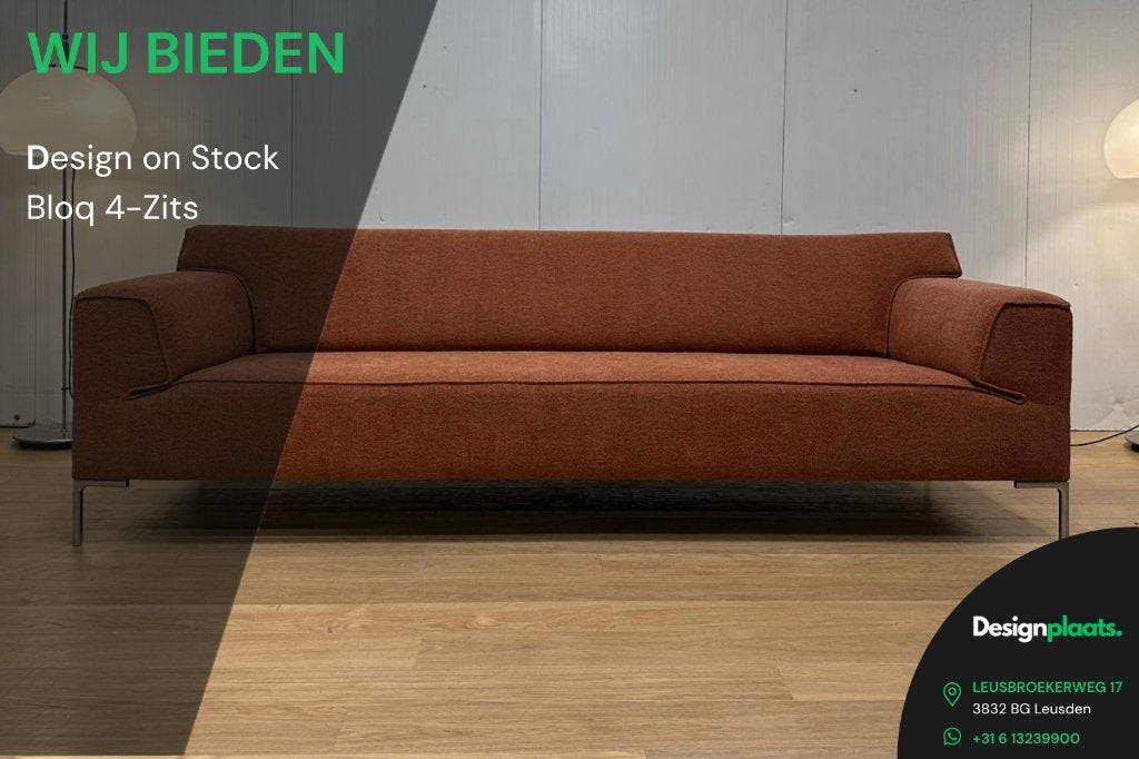 Design on Stock 4-Zits Banken – Refurbished & Nieuw