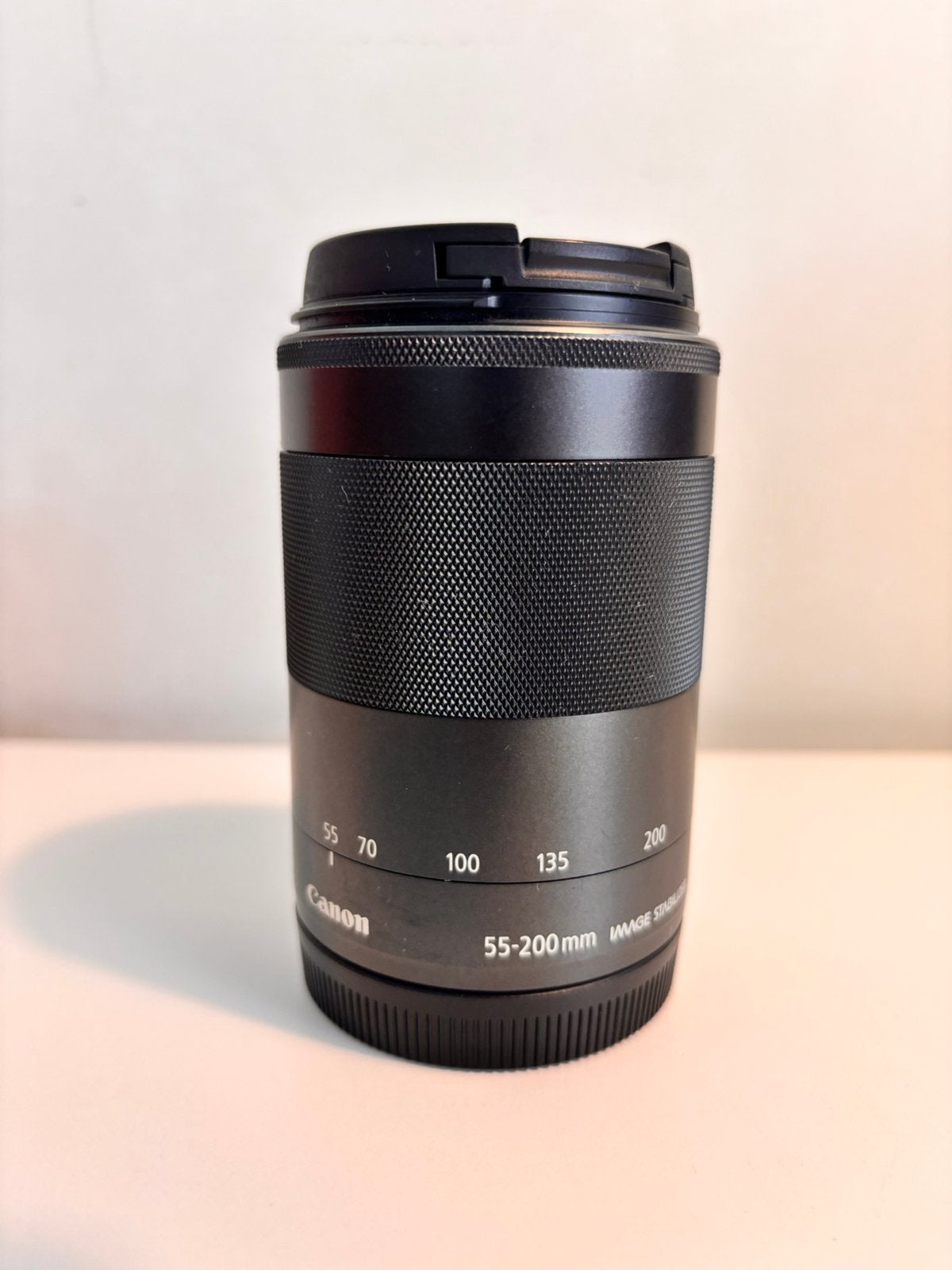Canon EF-M 55-200mm f/4.5-6.3 IS STM lens, Audio, Tv en Foto, Fotografie | Lenzen en Objectieven, Ophalen of Verzenden, Zo goed als nieuw