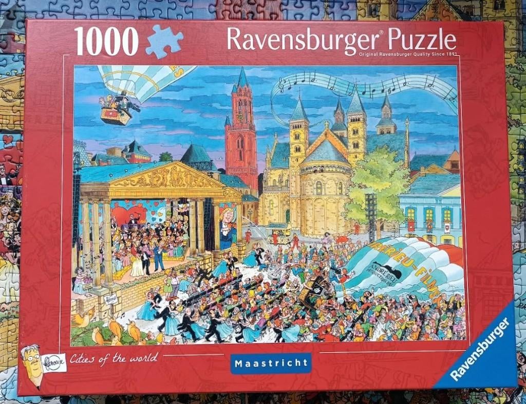 Maastricht André Rieu, Ophalen, 500 t/m 1500 stukjes, Zo goed als nieuw, Legpuzzel