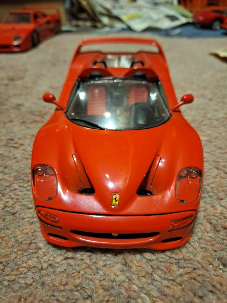 Ferrari 1:18 burago, Ophalen of Verzenden, Zo goed als nieuw, Bburago