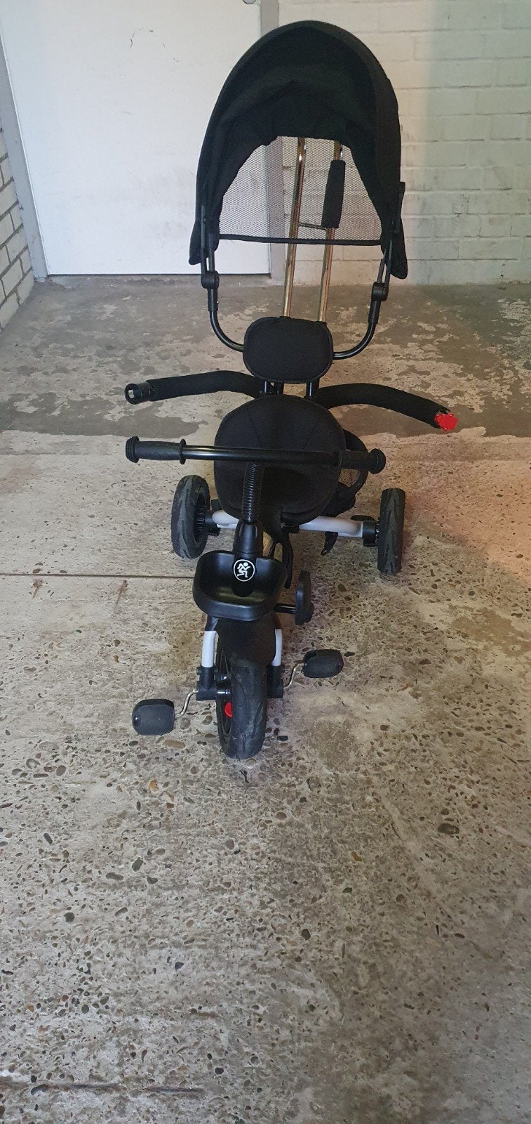 HyperMotion 3-in-1 Driewieler met Duwstang en Zonnekap, Kinderen en Baby's, Speelgoed | Buiten | Voertuigen en Loopfietsen, Gebruikt