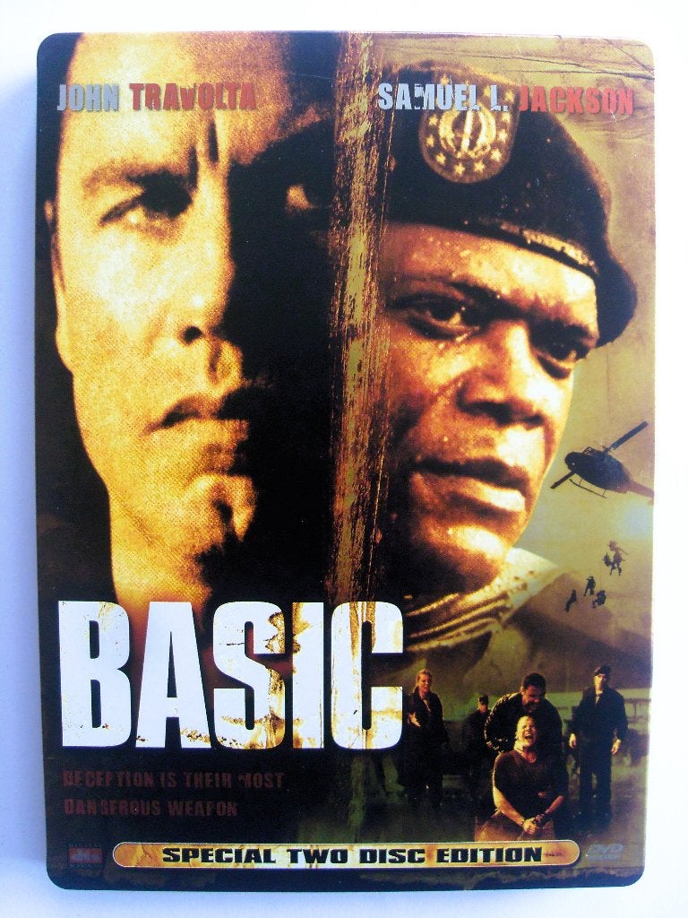 Basic (originele dvd) Steelbook - John Travolta, Engels, Vanaf 16 jaar, Nederlands, Actiethriller