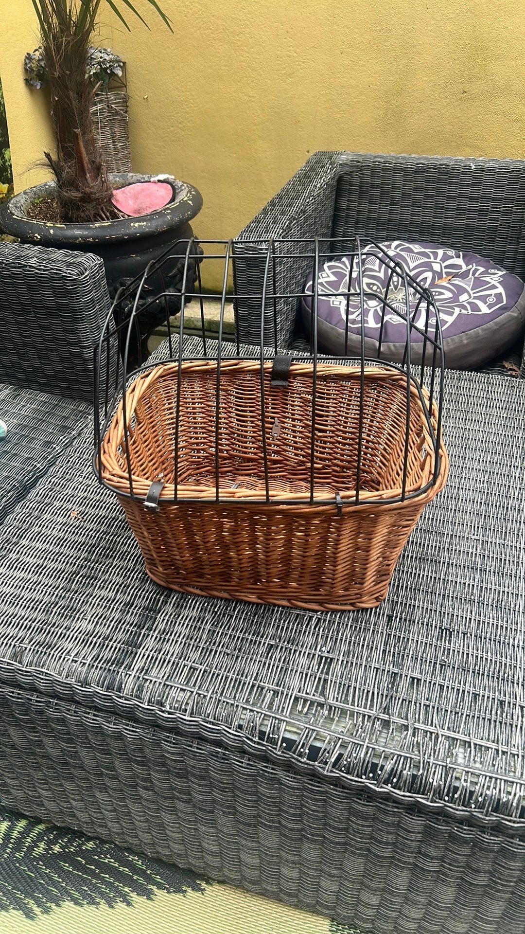 Fietsmand voor hond of kat, Ophalen, Gebruikt