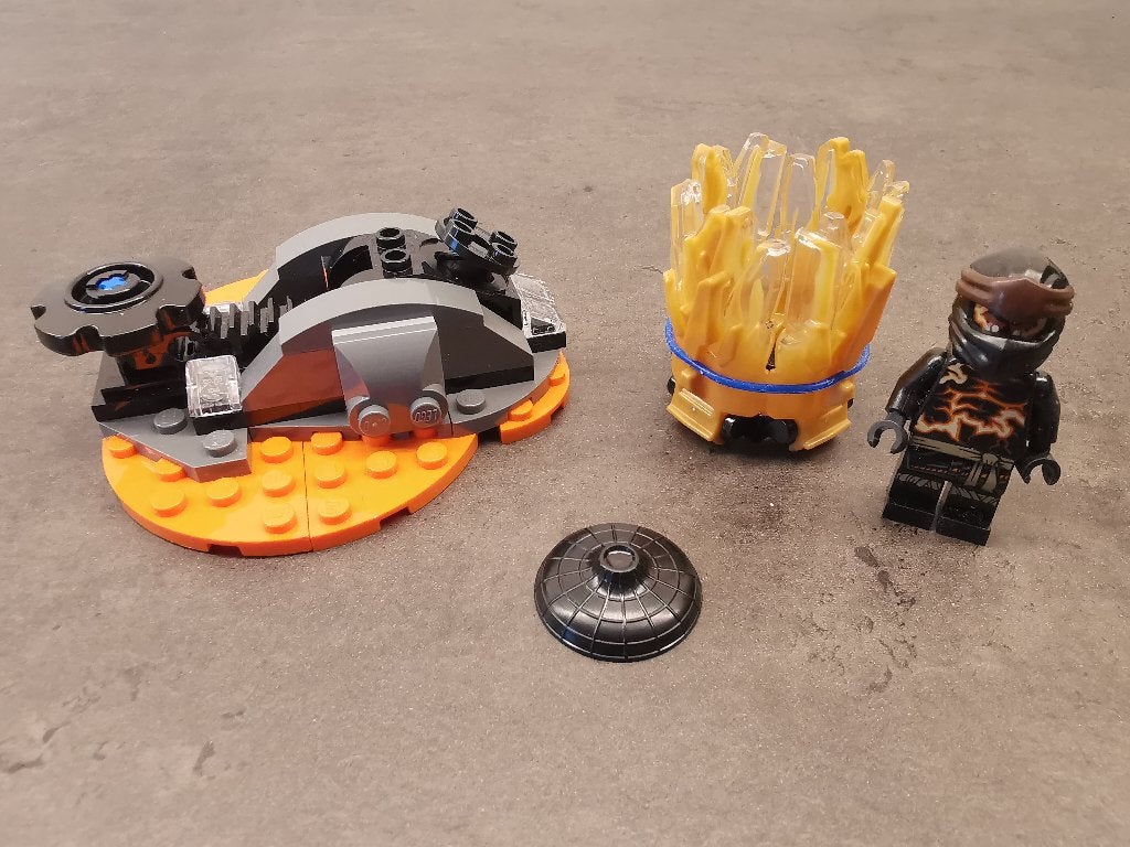 Lego Ninjago 70685 - Spinjitzu Burst - Cole (615), Lego, Ophalen of Verzenden, Zo goed als nieuw, Ninjago