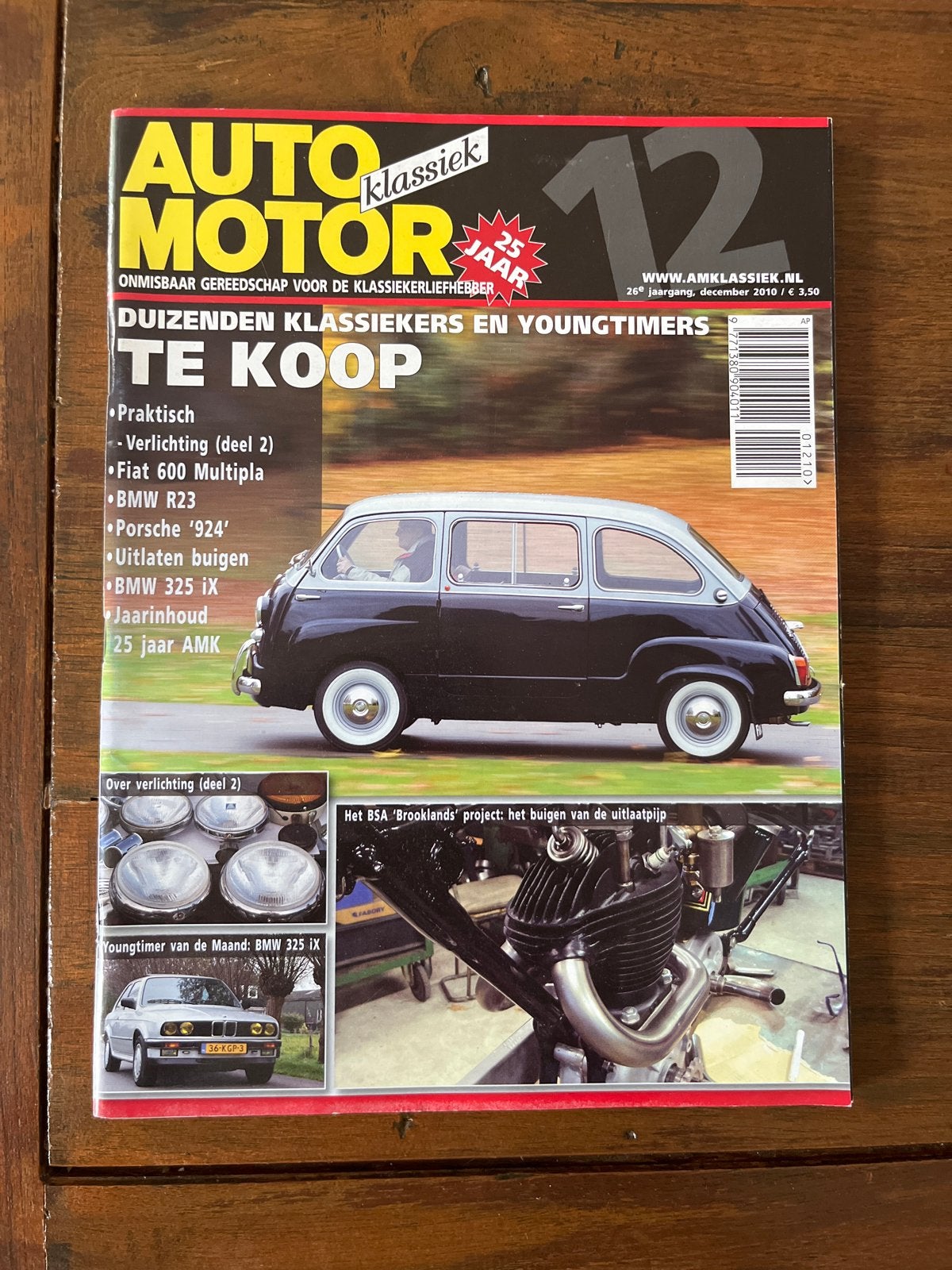 AMK: BMW 325 IX E30, Fiat 600 Multipla, Porsche 924, Ophalen of Verzenden, Zo goed als nieuw, Algemeen