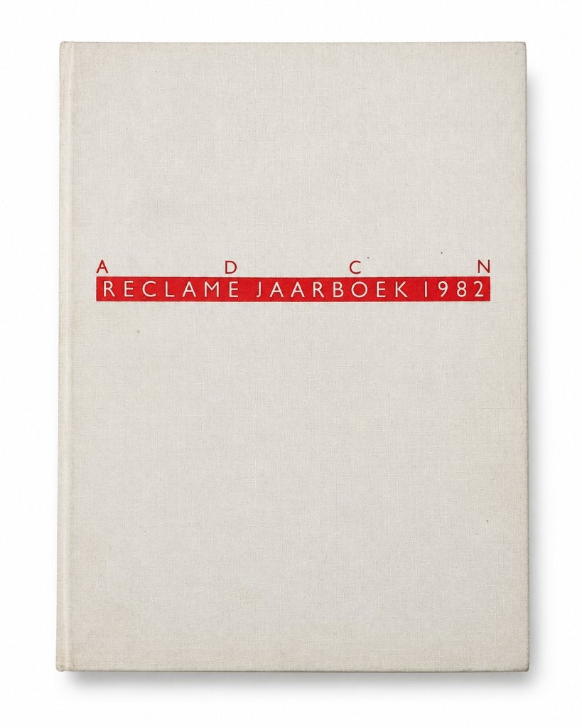 ADCN Reclame Jaarboek 1982 – Vintage Nederlands Designboek, Ophalen of Verzenden, Gelezen