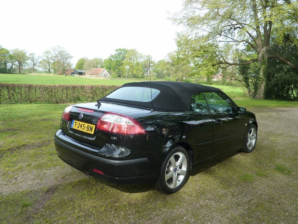 Saab 9-3  Cabrio 1.8t  Vector Navi / Leder, Voorwielaandrijving, 4 cilinders, Cabriolet, 4 stoelen