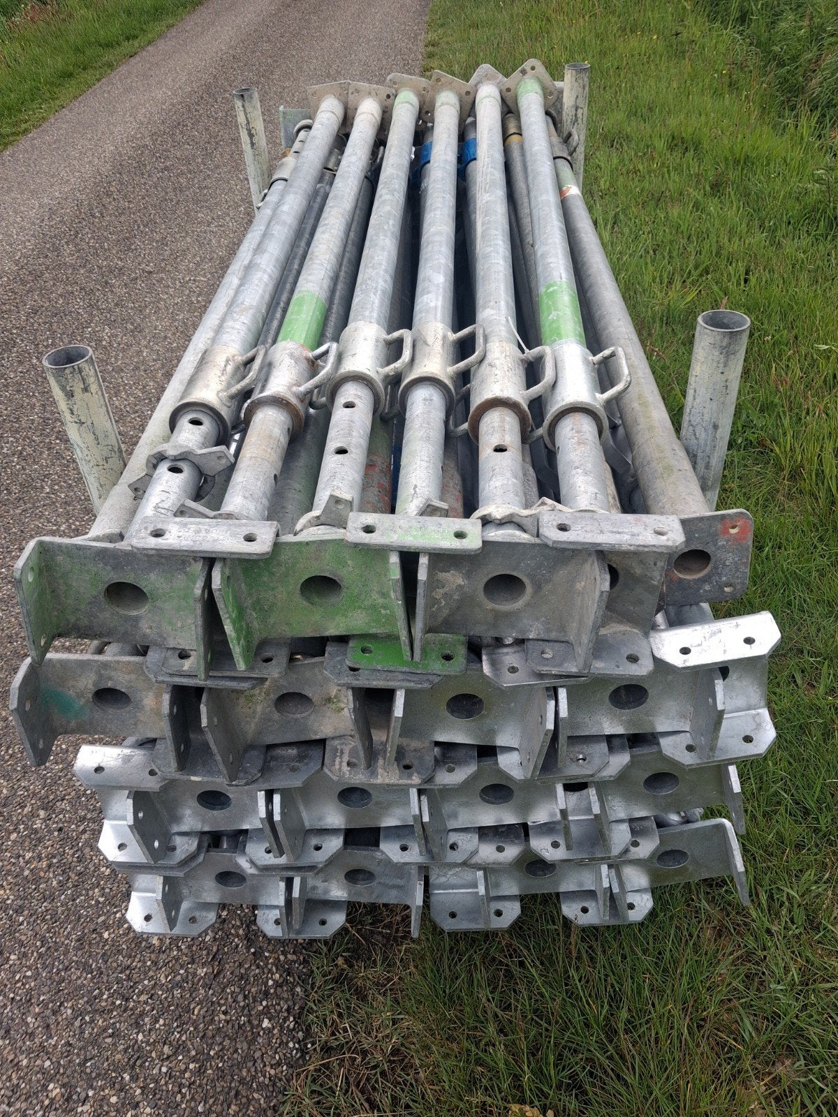 bouwstempels, Ophalen, IJzer