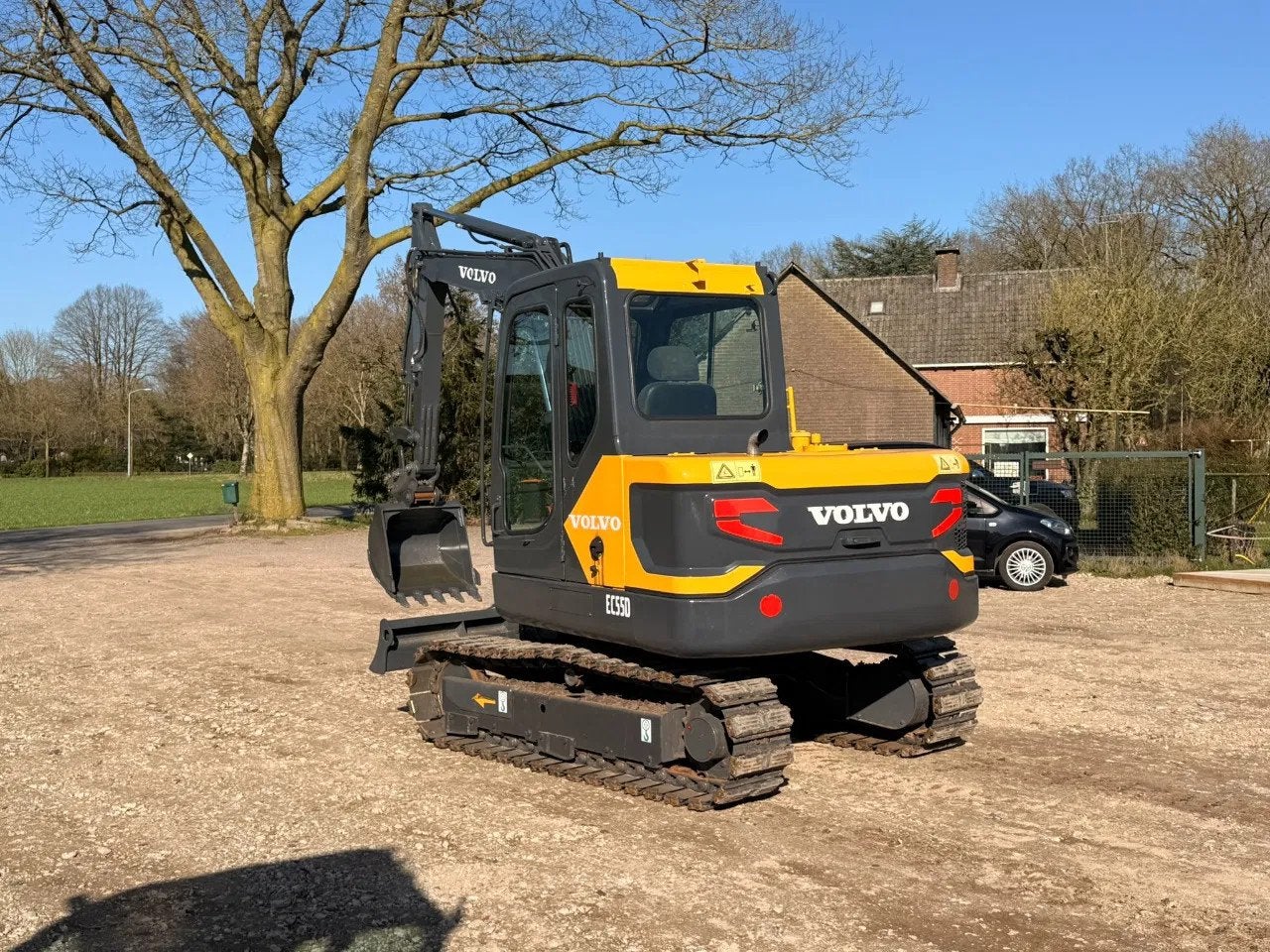 Volvo ec55d (bj 2017), Zakelijke goederen, Machines en Bouw | Kranen en Graafmachines, Jansen Machines, Albert@jansen-machines.com