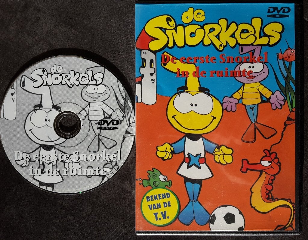 DVD - De Snorkels - De Eerste Snorkel In de Ruimte, Animatie, Alle leeftijden, Tv-serie, Ophalen of Verzenden