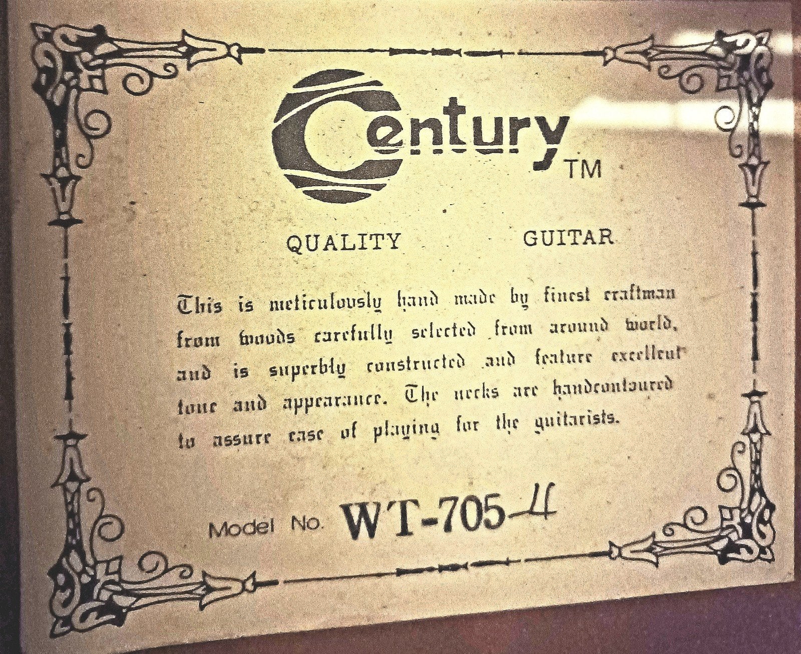CENTURY-Western- gitaarTeKoop, Ophalen, Gebruikt, Western- of Steelstringgitaar, Met koffer