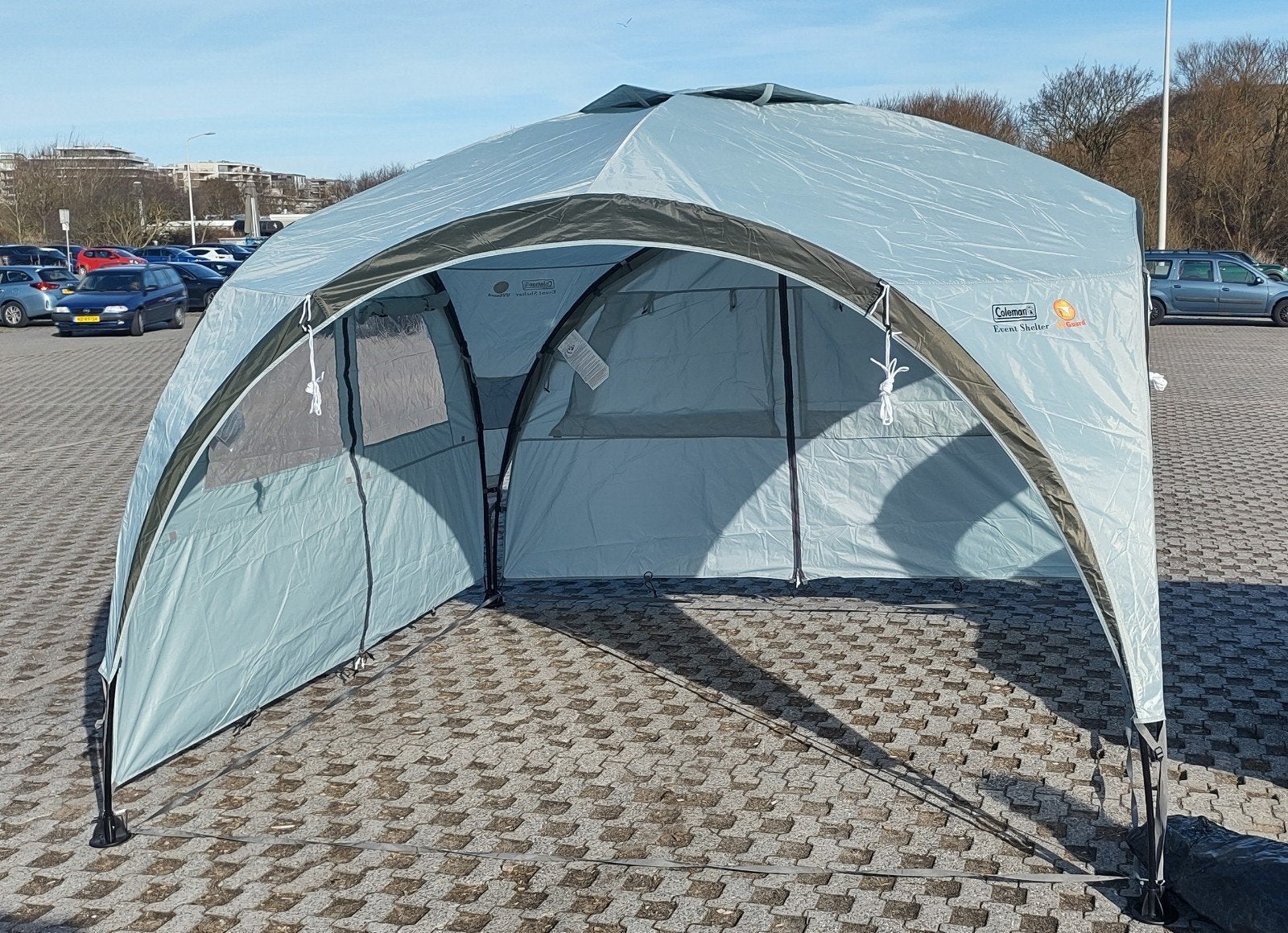 Coleman party shelter 3 x 3 incl 2 zijwanden, Ophalen, Opvouwbaar, Partytent, Minder dan 4 meter