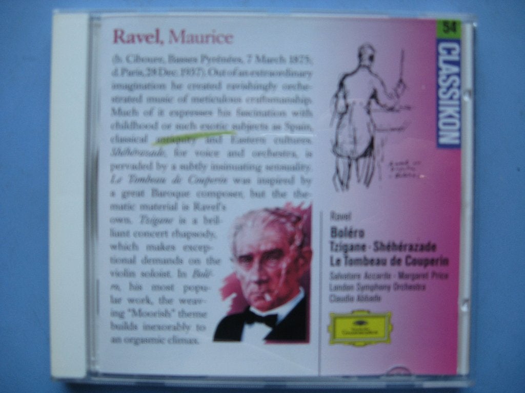 Ravel, Bolero, Tzigane, Schéhérazade e.a., Abbado, Overige componisten, Modernisme tot heden, Ophalen of Verzenden, Zo goed als nieuw