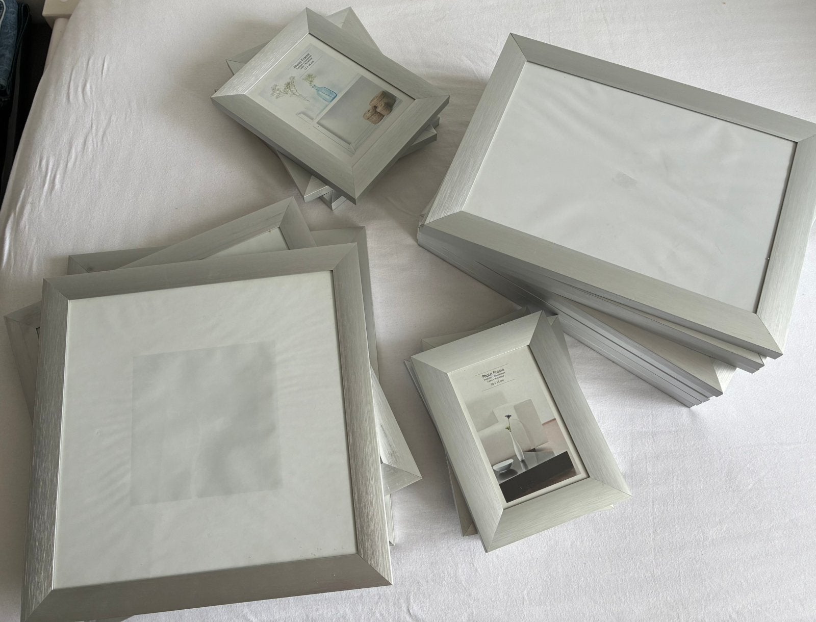 Aluminium fotolijsten, Ophalen, Zo goed als nieuw
