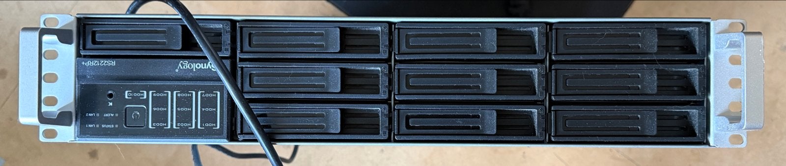 Synology RackStation RS2212RP+ NAS Server, Computers en Software, Ophalen of Verzenden, Gebruikt