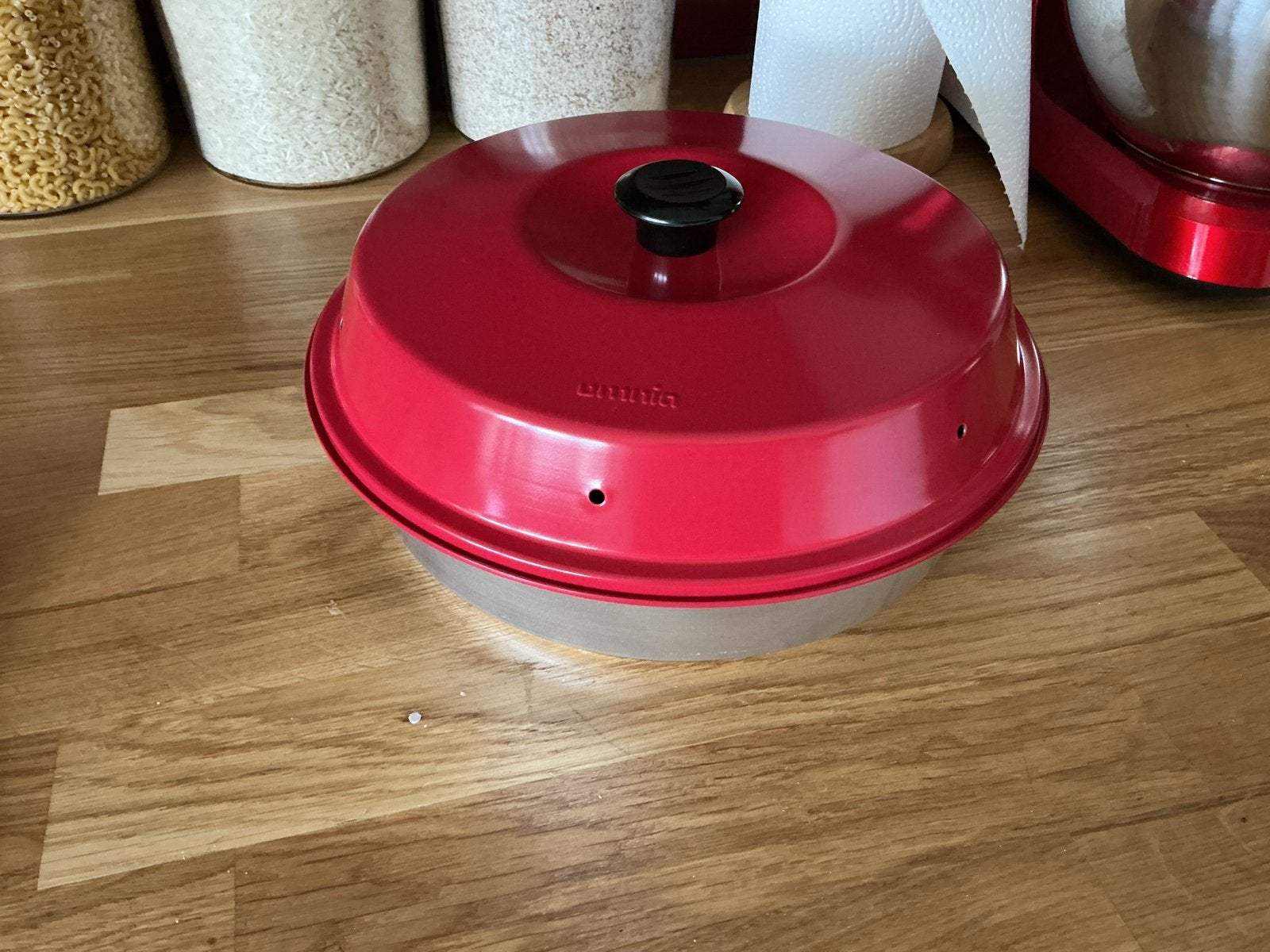 Omnia Camping Oven - Compacte en veelzijdige oven, Caravans en Kamperen, Kampeeraccessoires, Ophalen of Verzenden, Zo goed als nieuw