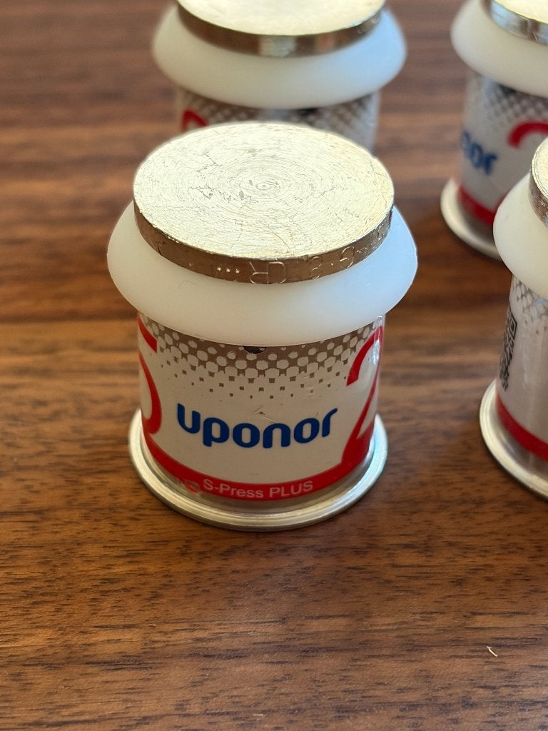 Uponor 25 S-Press Plus koppeling eindkap, Ophalen of Verzenden, Nieuw, Overige typen