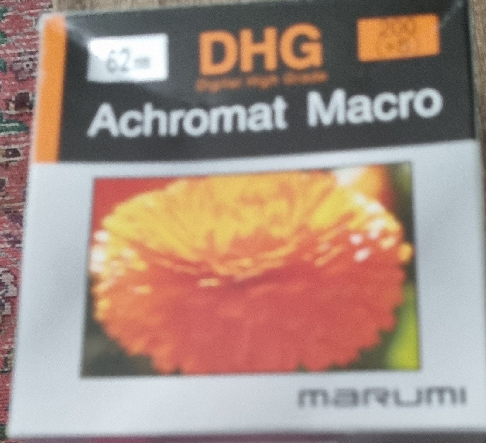 Marumi DHG Achromat Macro-200 (+5) 62mm filter, Audio, Tv en Foto, Fotografie | Filters, 60 tot 70 mm, Macro-filter, Ophalen of Verzenden